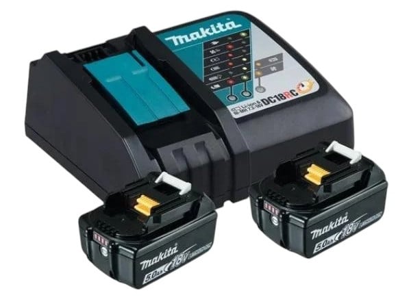 Makita DC18RC + BL1850B 2x